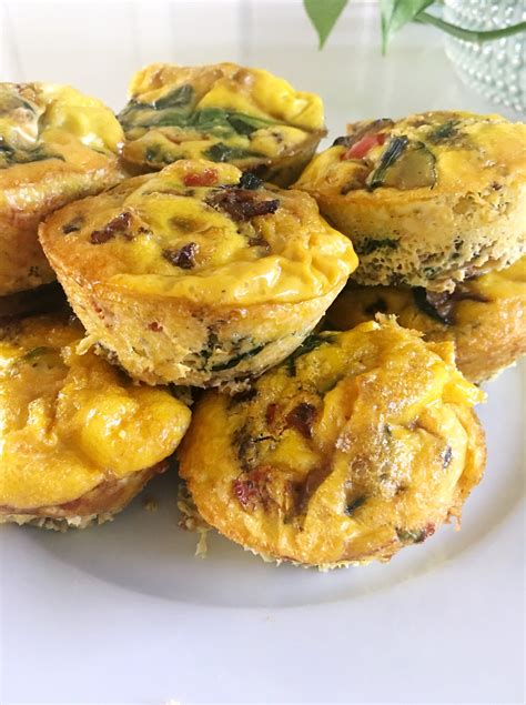 Ham Veggie And Cheddar Egg Muffins — The Salt And Stone