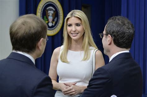 Ivanka Trump Defends Role In White House Says She Presses Father On
