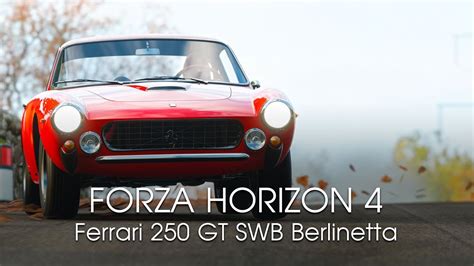 Ferrari 250 gto test drive | forza horizon 4. Forza Horizon 4 - Very Rare Vintage Ferrari Berlinetta - YouTube