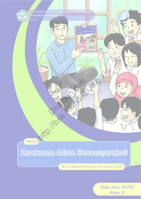 Download Buku Guru Kurikulum 2013 Sd Kelas 5 Kerukunan Dalam Bermasyarakat Operator Sekolah