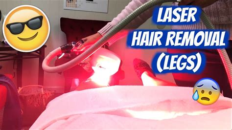 Laser Hair Removal Legs Review Part Life With Lo Youtube