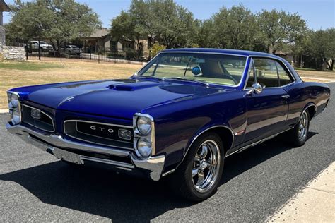 389 Powered 1966 Pontiac Lemans Hardtop Coupe 4 Speed For Sale On Bat