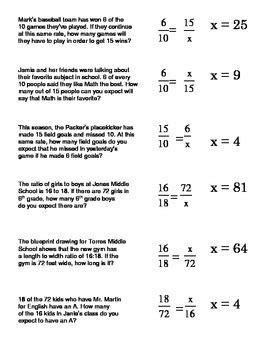 Define variables and create equations for each of the following linear situations. 34 Solving Proportions Worksheet Answer Key - Free ...