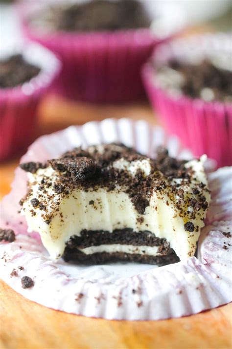 Easy No Bake Mini Oreo Cheesecakes Recipe Marias Kitchen