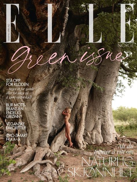 Elle Norway May 2020 Cover With Aleksandra Orbeck Nilssen Elle Norway