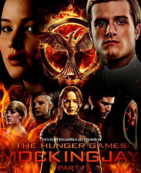 Starring:jennifer lawrence, josh hutcherson, liam hemsworth. The Hunger Games: Mockingjay Part 1 | Poster by ...