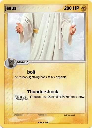 Pokémon Jesus 1217 1217 Bolt My Pokemon Card