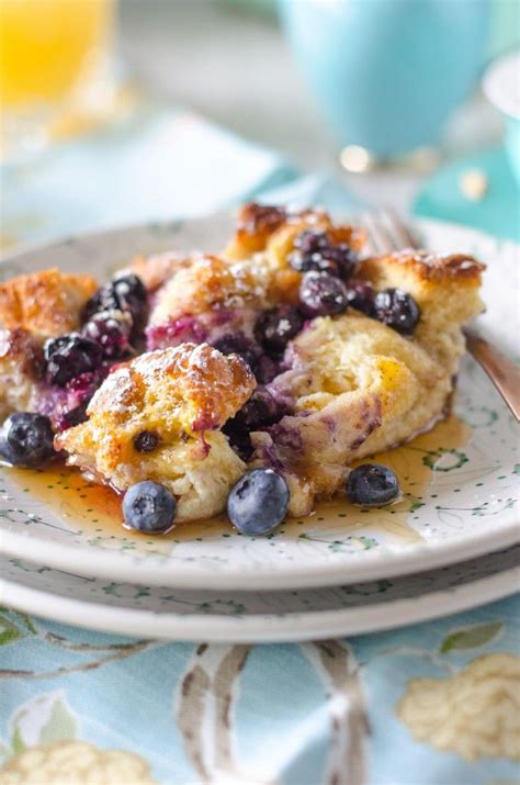 This French Toast Casserole Is Studded With Plump Juicy Blueberries