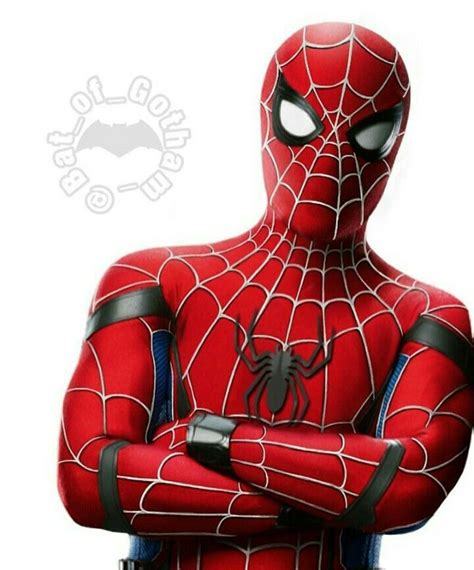 Spiderman Homecoming Suit Mashed Up With The Original Spiderman Suit