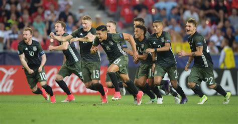 22 men chase a ball for 90 minutes and, at the end, the germans always win. England U21 2-2 Germany U21 AET (3-4 pens) recap as Young ...