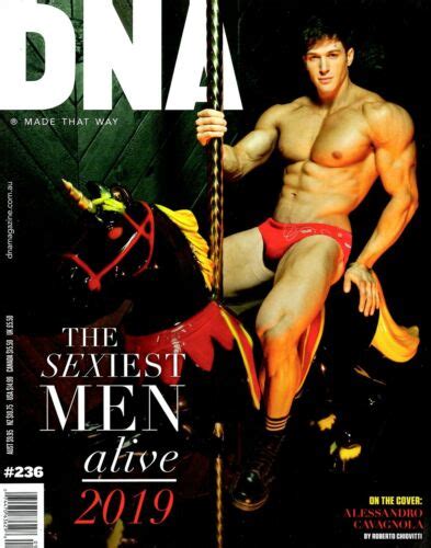 Dna Magazine Gay Men Sexiest Men Alive Alessandro Cavagnola