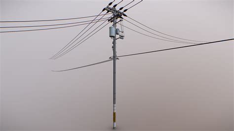 Japanese Utility Pole 3d Model By Aaron De Leon Aarondeleon D1a765c Sketchfab