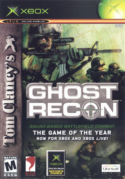 Tom Clancys Ghost Recon Cover Or Packaging Material Mobygames