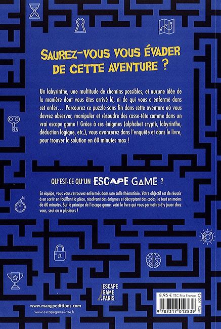 Total 19 active alterealitygames.com promotion codes & deals are listed and the latest one is updated on february 07, 2021; Le Labyrinthe des Oubliés - Livre Escape Game - Mango