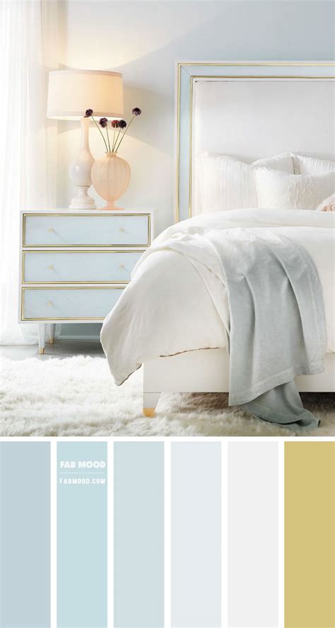 calming color palettes  bedroom baby blue bedroom color