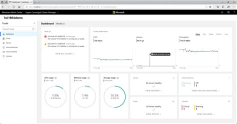 Manage Hyper Converged Clusters Running Windows Server 2016 With