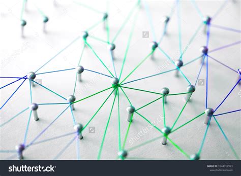 Linking Entities Networking Social Media Sns Stock Photo Edit Now