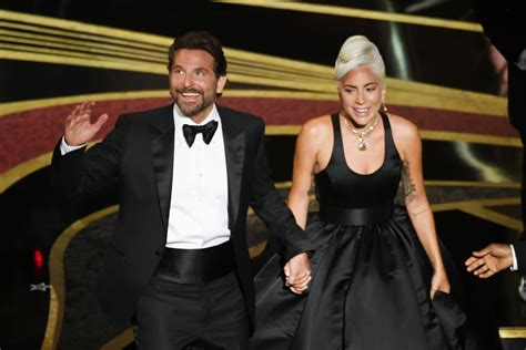 Lady Gaga And Bradley Cooper Standing Ovation At Oscars 2019 Popsugar Celebrity Photo 9