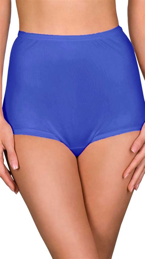 Women S Nylon Full Cut Brief Panties Shadowline Lingerie