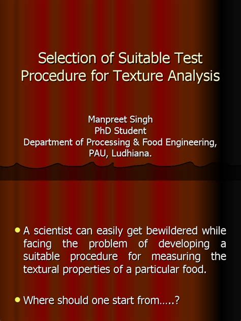 selection of suitable test procedure pdf accuracy and precision