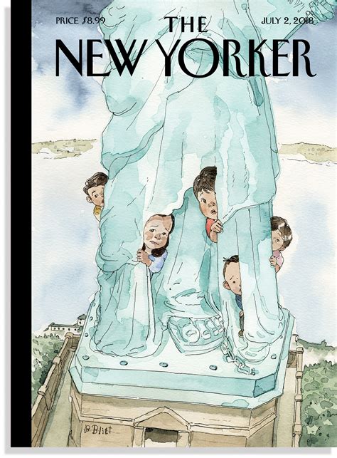 this week s new yorker cover “yearning to breathe free” nyc