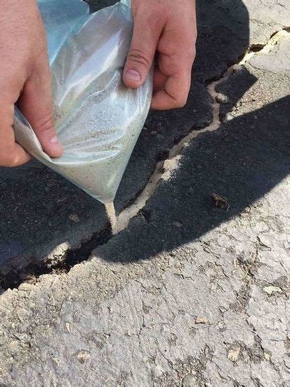 Here is some information to help you do the job correctly. How to Fill Driveway Cracks? | Home repairs, Diy home ...
