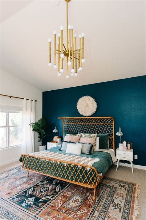 20 Teal Accent Wall Bedroom