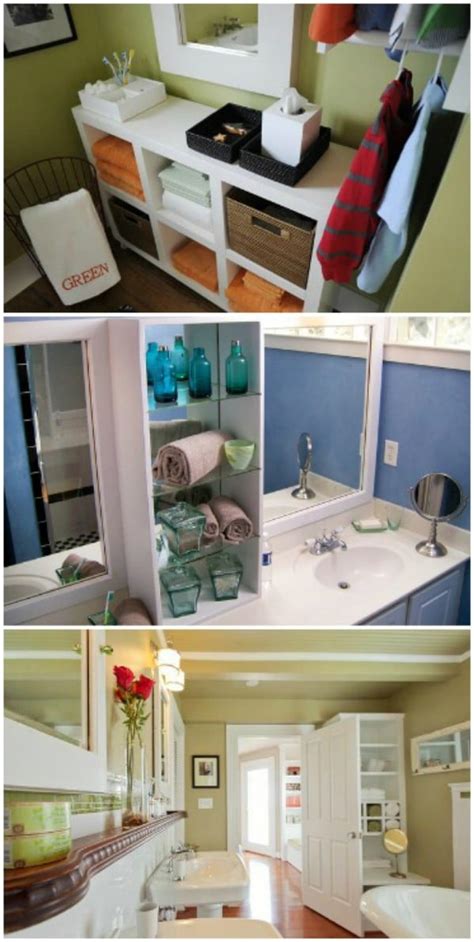 25 genius design & storage ideas for your small bathroom. 30 Brilliant Bathroom Organization and Storage DIY ...