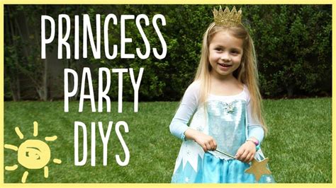 Diy Princess Party Diys Diy Princess Party Princess Diy Princess Party