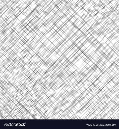 Black Lines Texture Isolated On White Background Vector Image