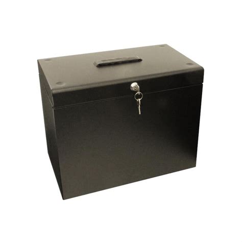 Buy Cathedral Metal Suspension File Box A4 Black Avansas