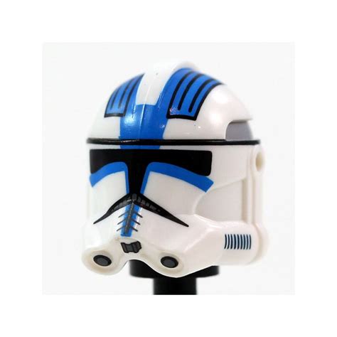 Lego Minifig Star Wars Clone Army Customs Rp2 501st New Vaughn Helmet