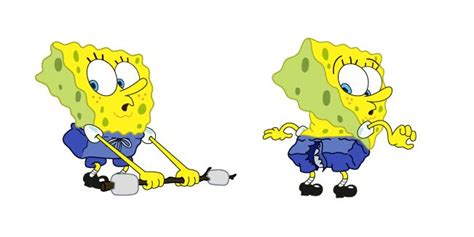 Spongebob Ripped Pants Custom Cursor Spongebob Ripped Pants