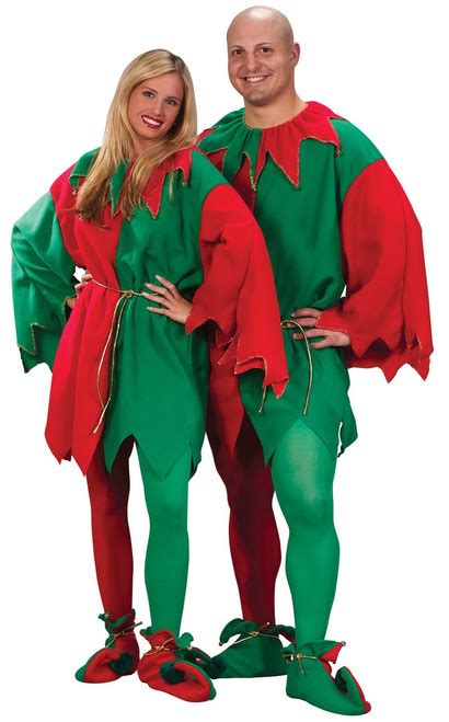 Elf Tunic With Belt Christmas Costume