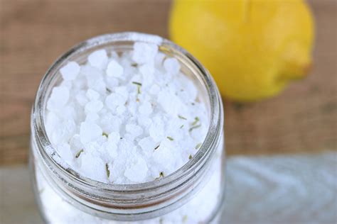 Lemon Rosemary Detox Bath Salt Recipe Everything Pretty