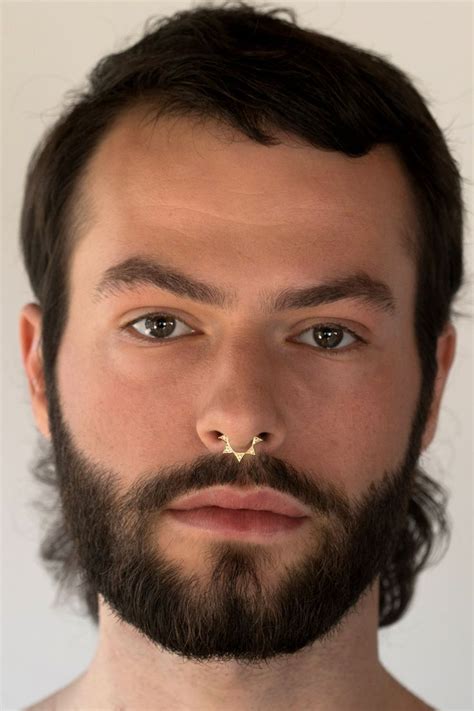 Unique Septum Ring Septum Jewelry Gold Tribal Septum Gold Etsy