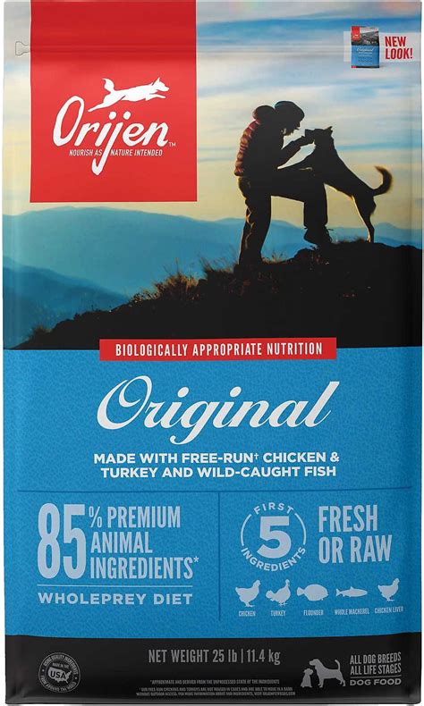 Orijen Original Biologically Appropriate Grain Free Dry Dog Food Le
