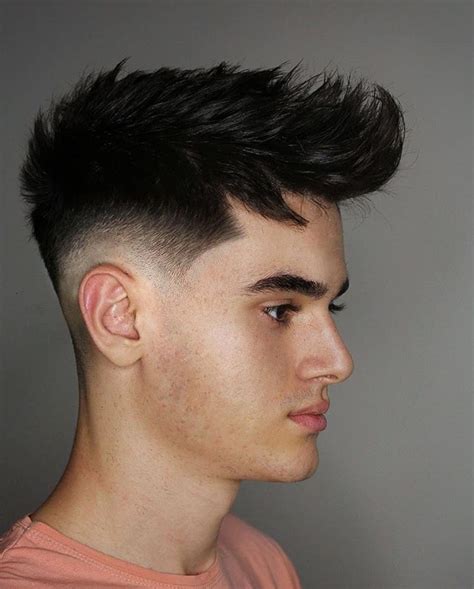 Different types of men's haircuts. 18 Fade Haircut Styles For Men - The Glossychic