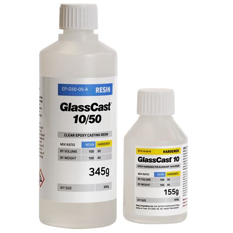 Glasscast 10 Clear Resin For Crafts Jewellery And Art Glasscast Resin