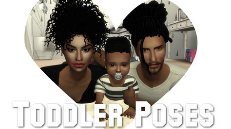 Sims 4 Toddler Poses Cc