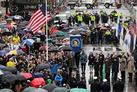 Boston Marathon Bombing Anniversary Is Observed The Washington Post