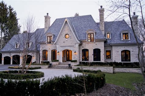 Stunning Custom Home With Natural Roofing Slate When It Comes To The