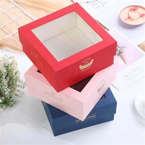Wholesale cake boxes not only ship free, we get them to you fast! Buy window gift boxes wholesale from box factory Pakmaker