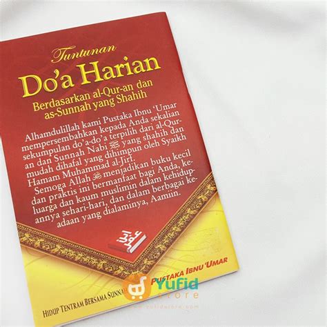 Buku Saku Tuntunan Doa Harian (Pustaka Ibnu Umar) - Yufid Store Toko Muslim