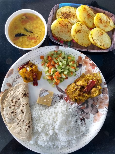 [homemade] Indian Meal Food