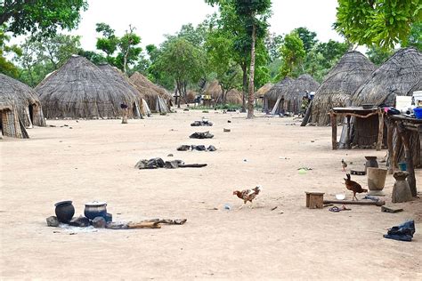 Hd Wallpaper Village Grass Huts Nigeria Fulani Homes Africa