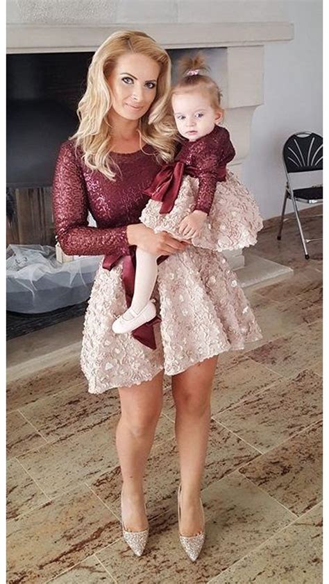 Mom and Daughter Dress | Mother daughter fashion, Mommy daughter dresses, Mom daughter outfits