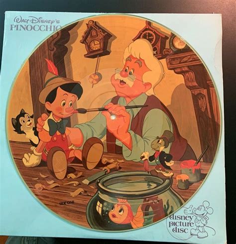 Lp Walt Disney Pinocchio Original Motion Picture Soundtrack Picture