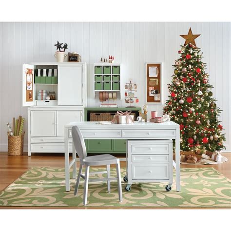 Martha stewart living omnimedia inc. Martha Stewart Living 42 in. Wood Craft Space Storage ...