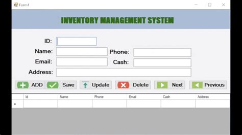 Visualbasic Inventory Sysem Github Inventory Management System Ui Images